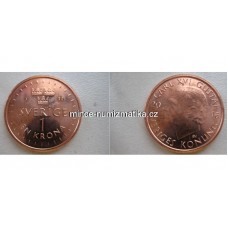 1 Krona 2016 Švédsko - stav RL